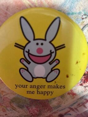Happy Bunny Pin